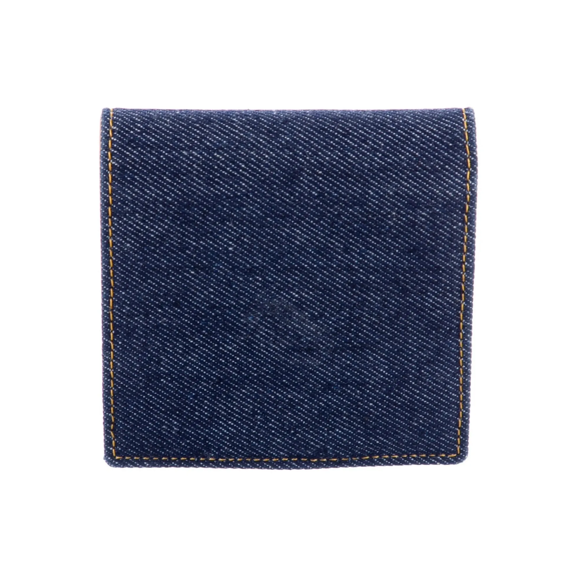 Christian Dior denim & leather 'Malice' wallet