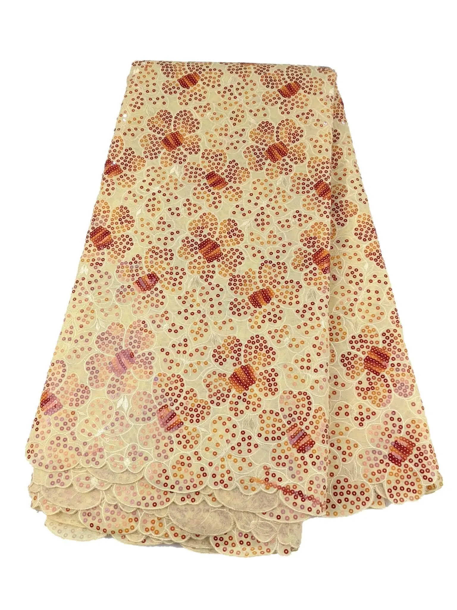 Gold Net Lace
