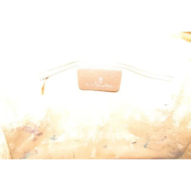 Gucci Vintage Pursesdesigner Purses Brown Large G Logo Print Coated Canvas And Brown Leather With Re