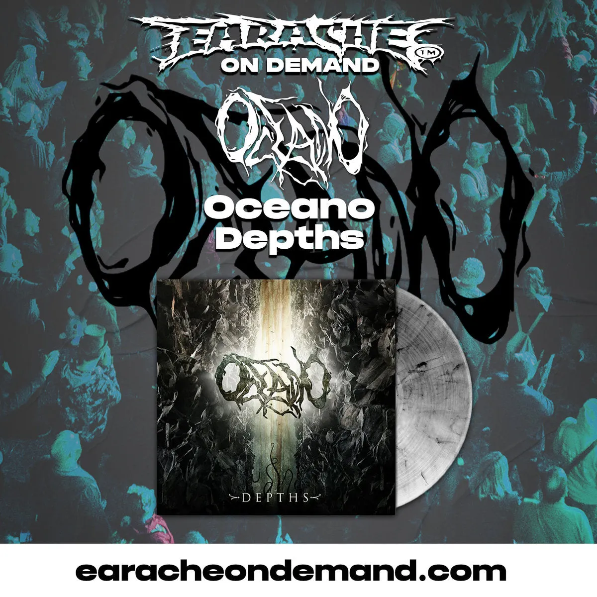 Oceano "Depths" White / Black Smoke Vinyl