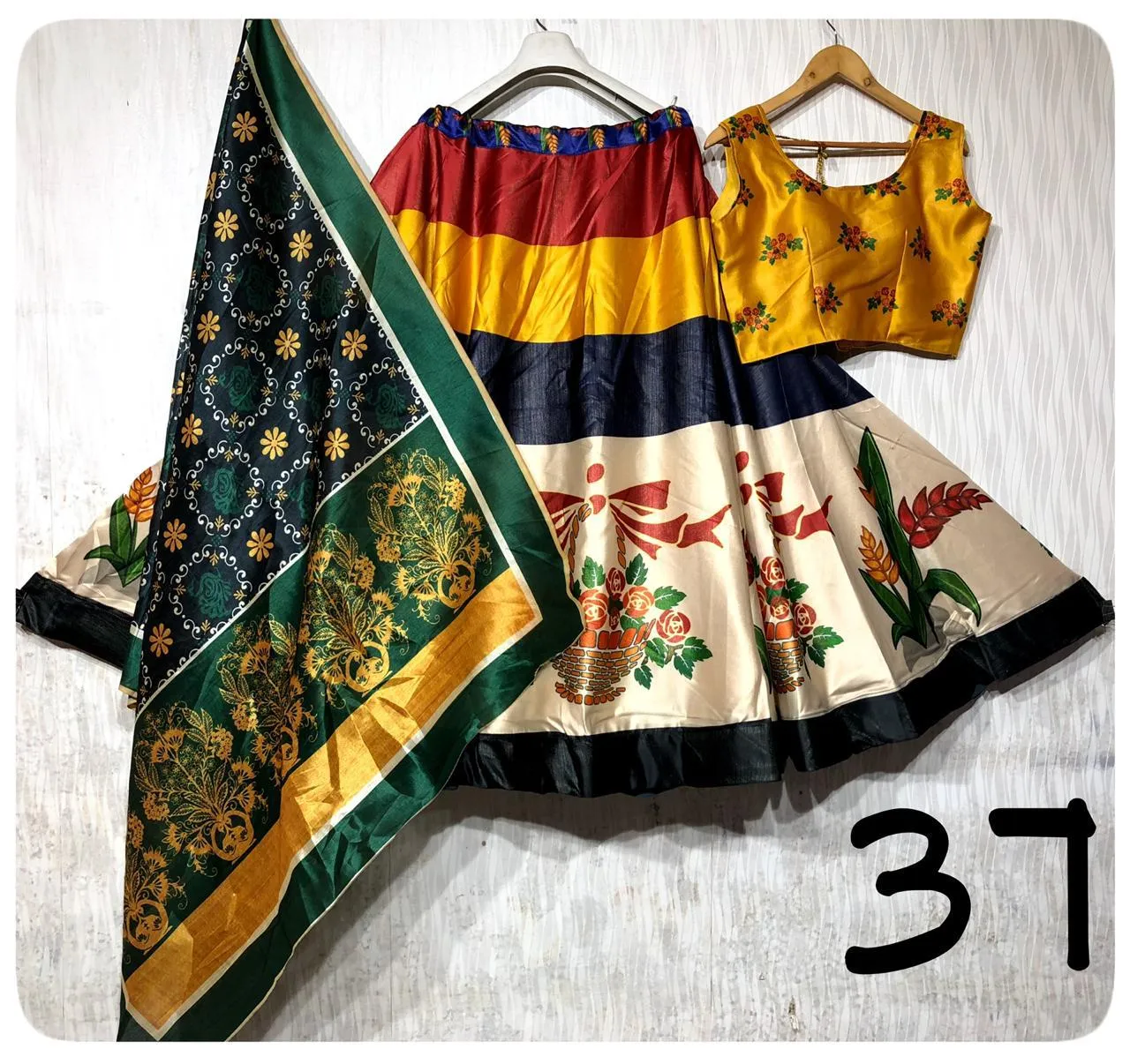 Party Wear Navratri Digital Print Lehenga Choli