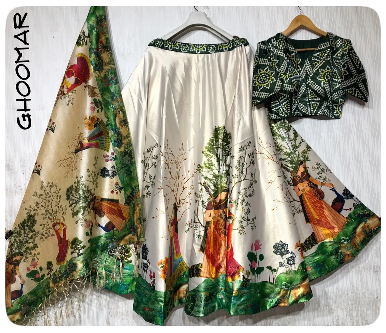 Party Wear Navratri Digital Print Lehenga Choli
