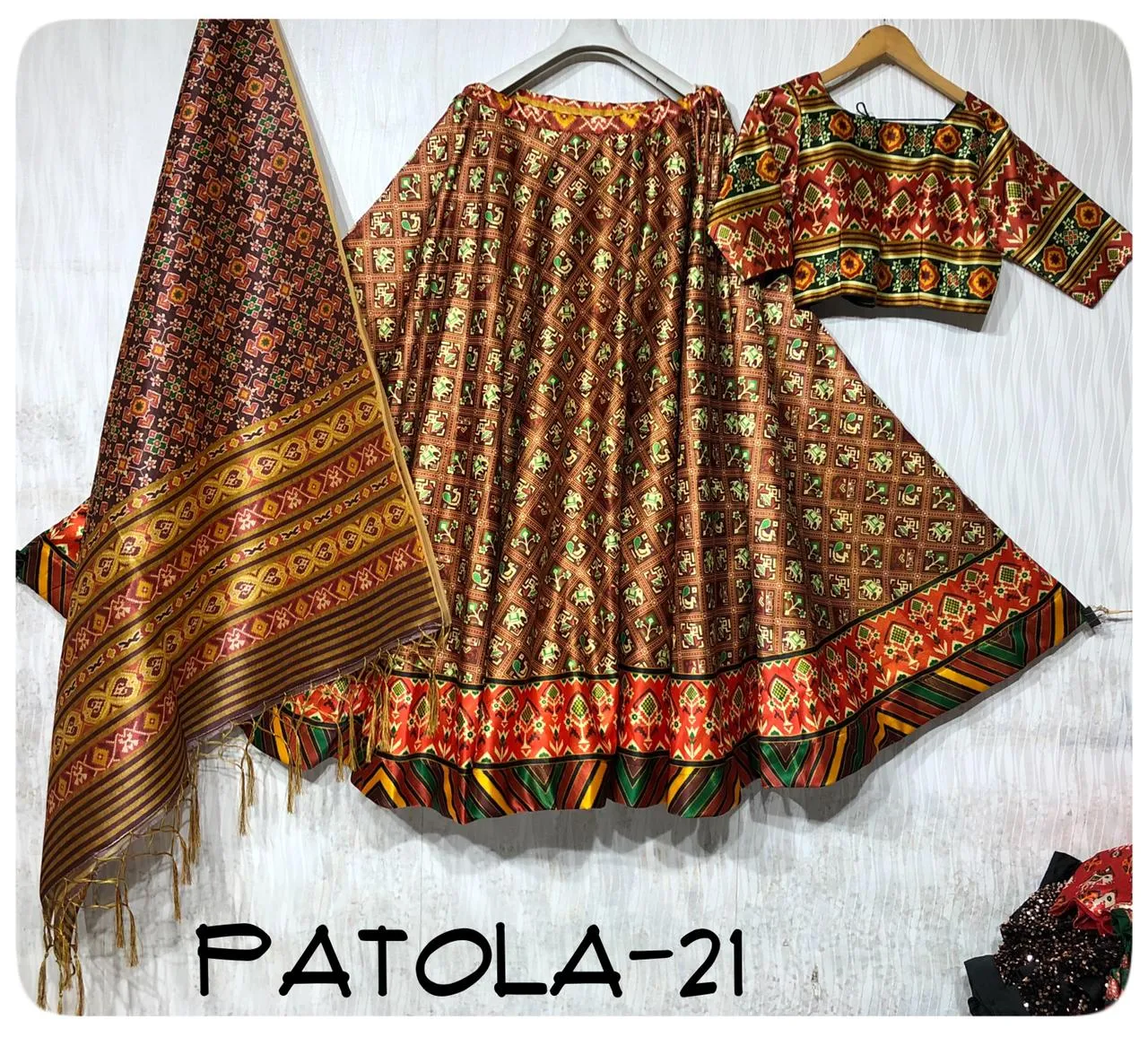 Party Wear Navratri Digital Print Lehenga Choli