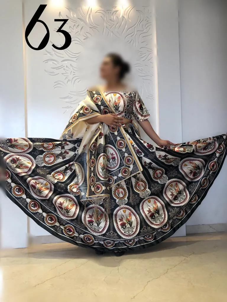 Party Wear Navratri Digital Print Lehenga Choli