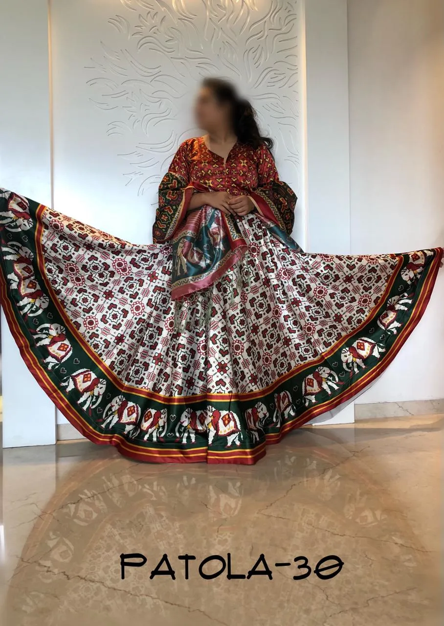 Party Wear Navratri Digital Print Lehenga Choli