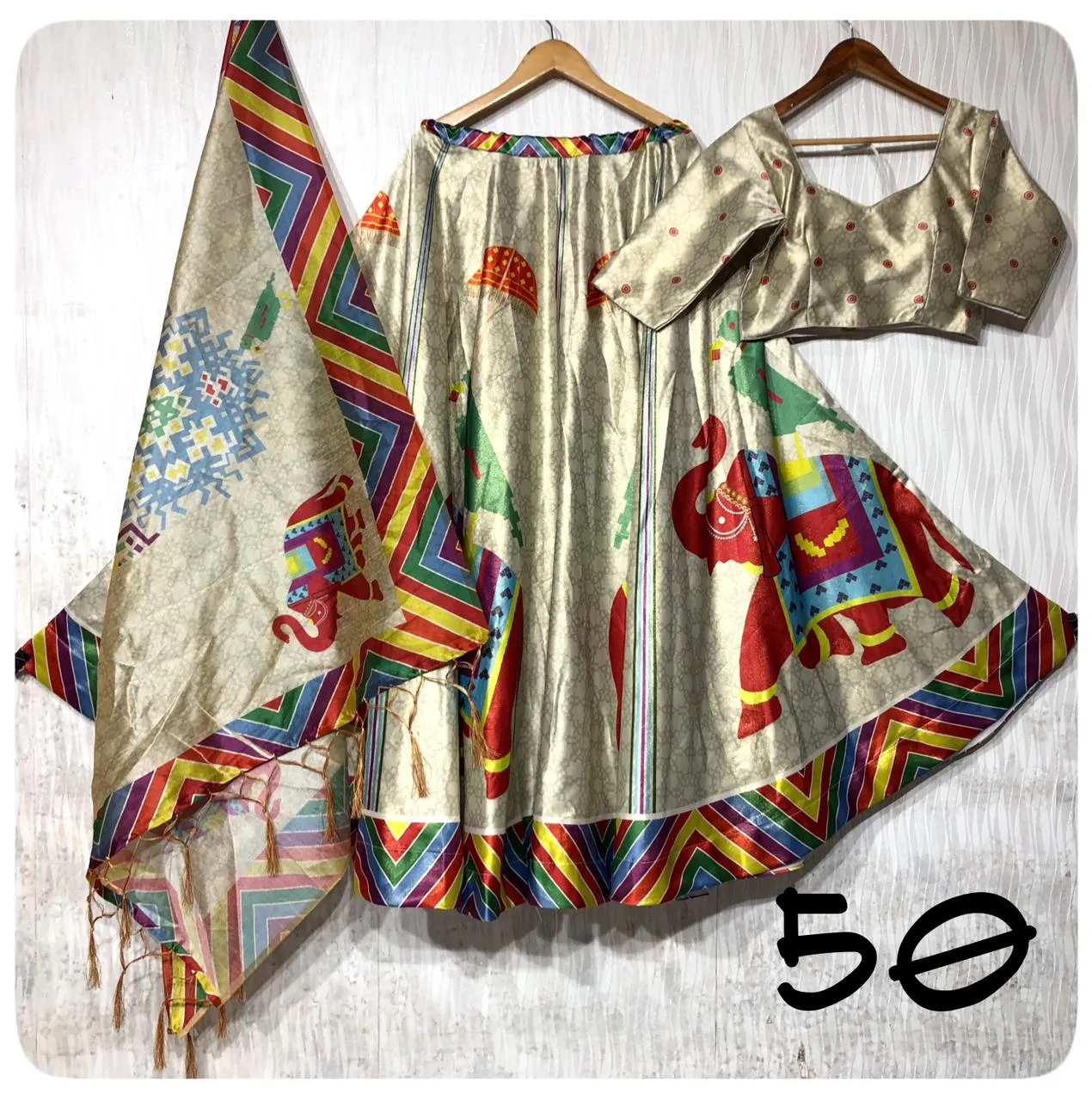 Party Wear Navratri Digital Print Lehenga Choli