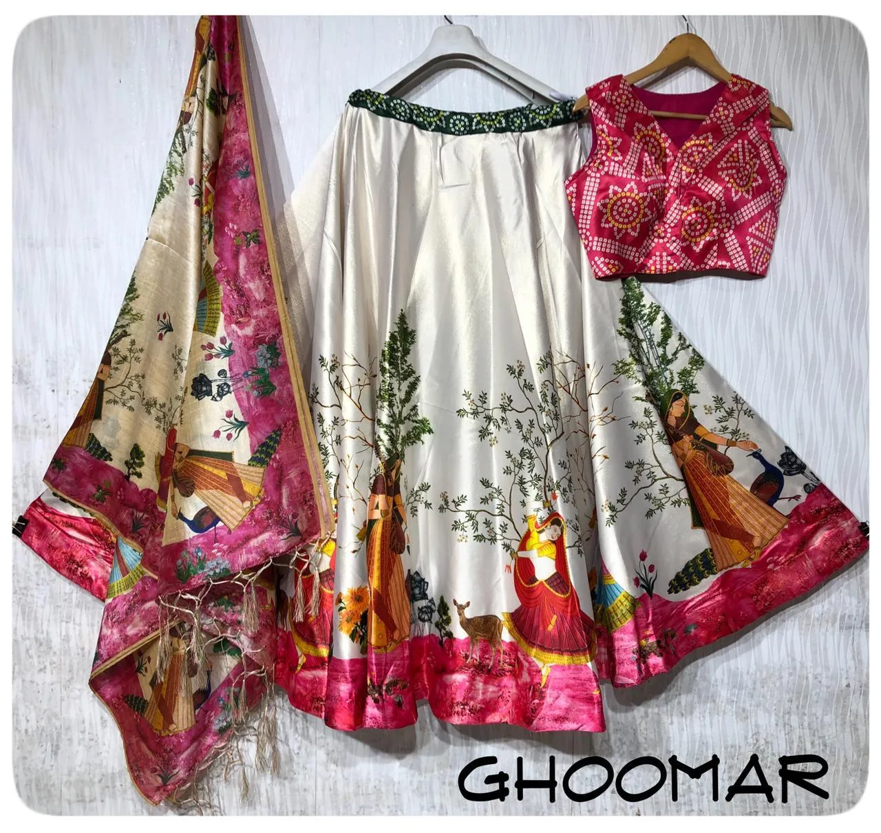 Party Wear Navratri Digital Print Lehenga Choli