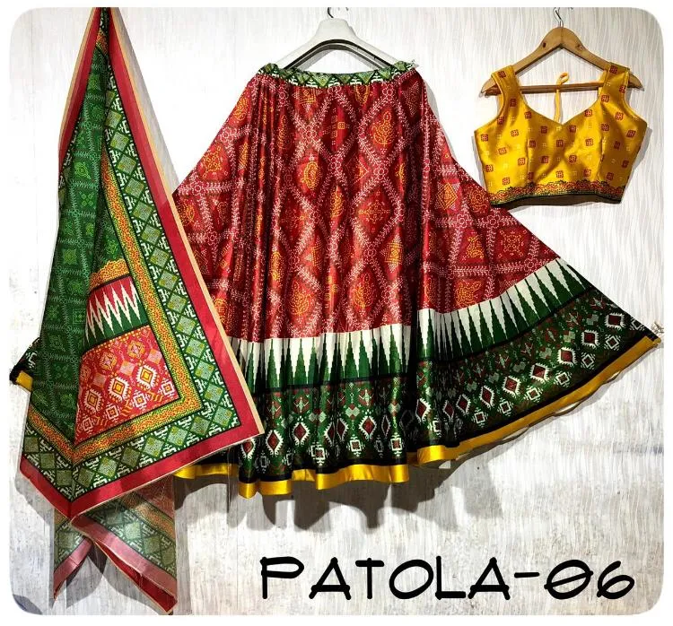 Party Wear Navratri Digital Print Lehenga Choli