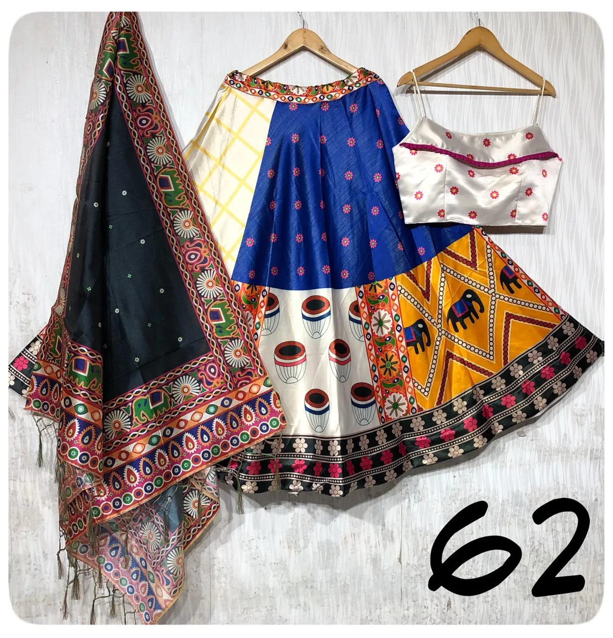 Party Wear Navratri Digital Print Lehenga Choli