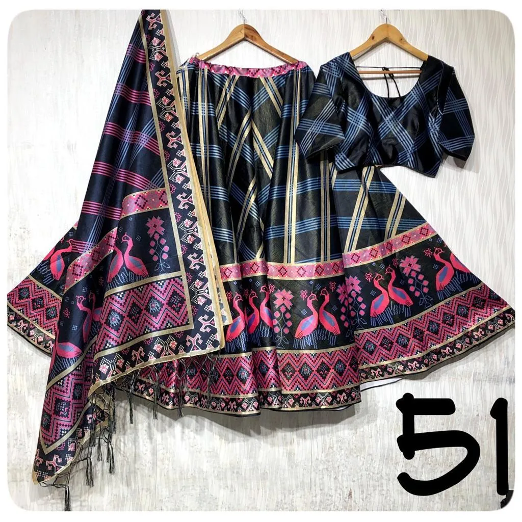 Party Wear Navratri Digital Print Lehenga Choli