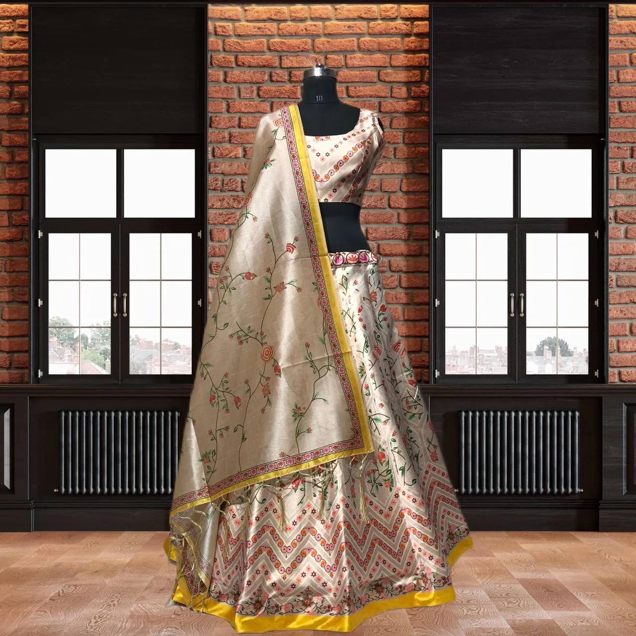 Party Wear Navratri Digital Print Lehenga Choli