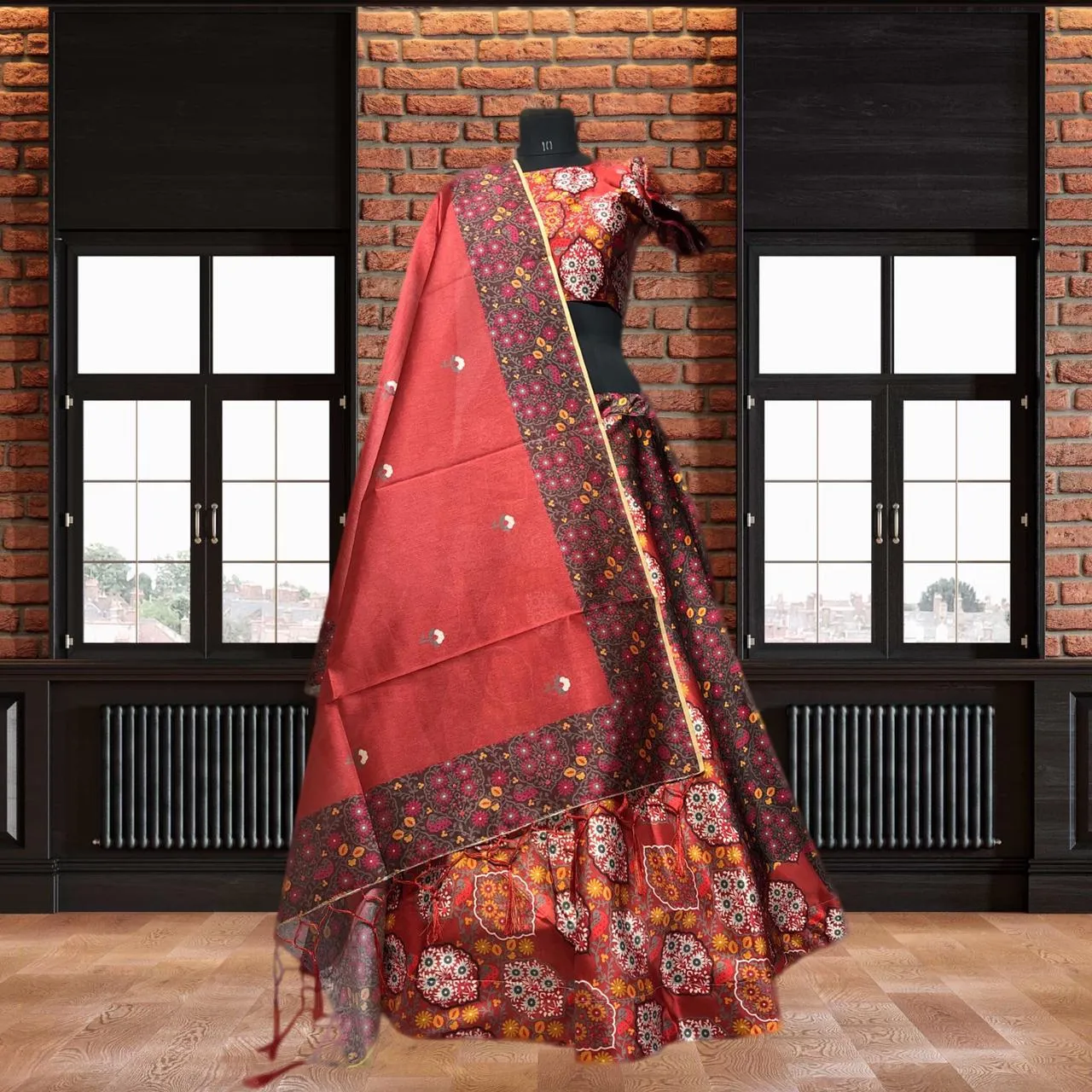 Party Wear Navratri Digital Print Lehenga Choli
