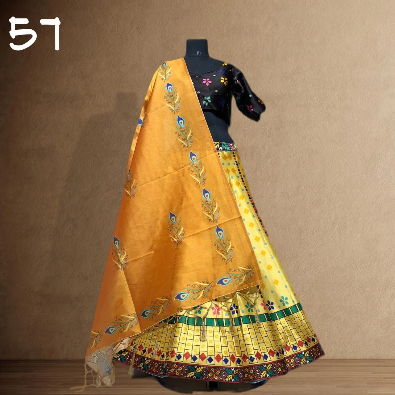 Party Wear Navratri Digital Print Lehenga Choli