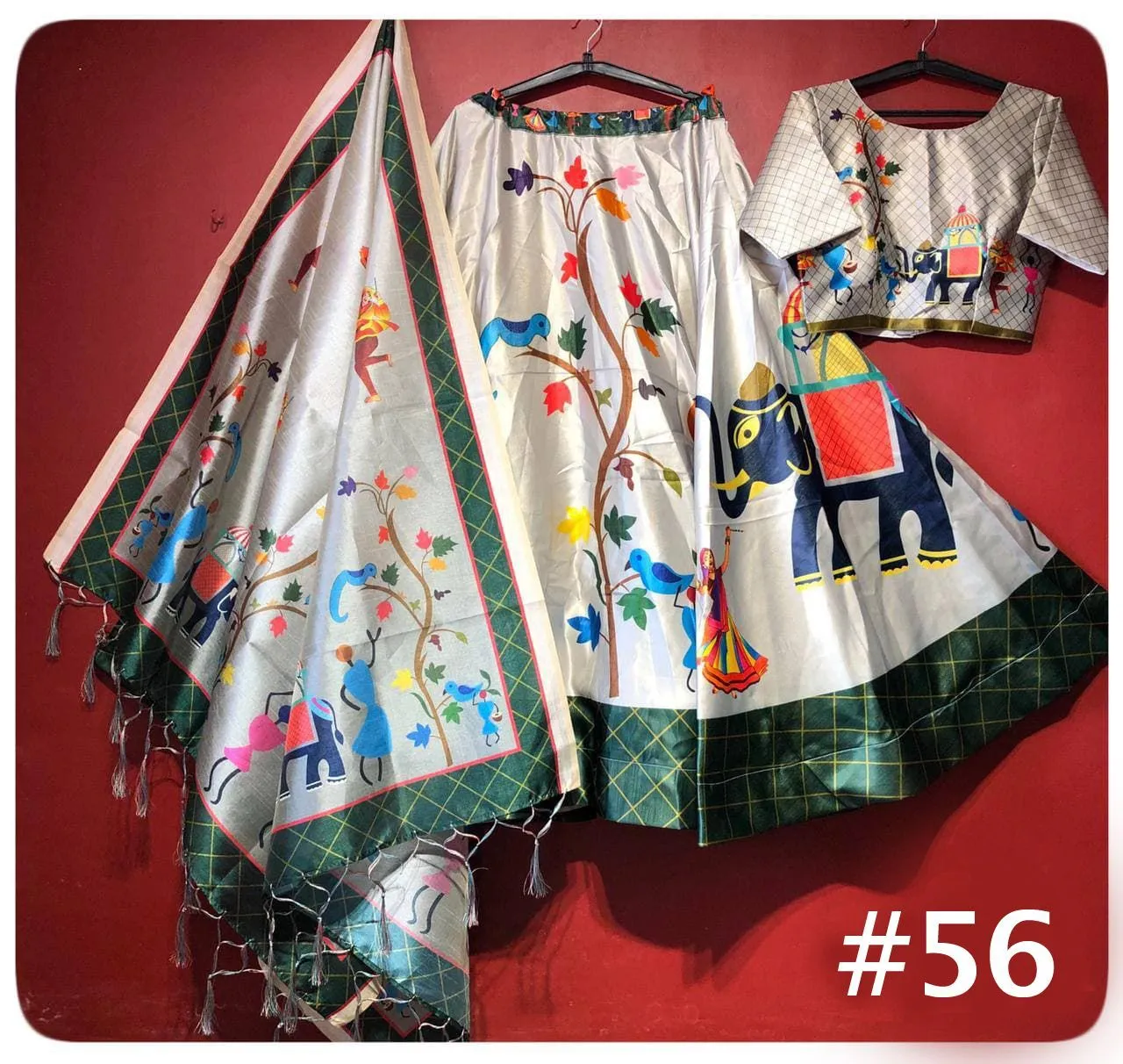Party Wear Navratri Digital Print Lehenga Choli