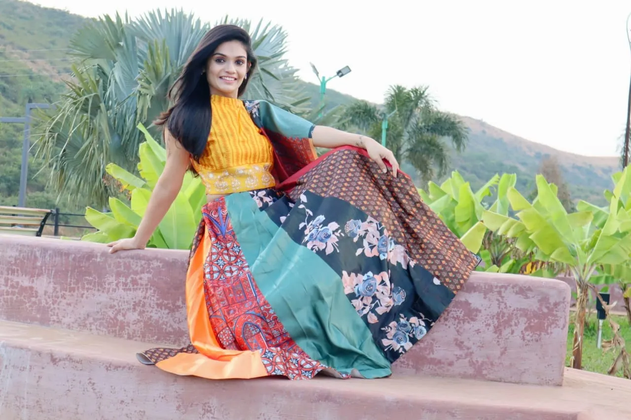 Party Wear Navratri Digital Print Lehenga Choli