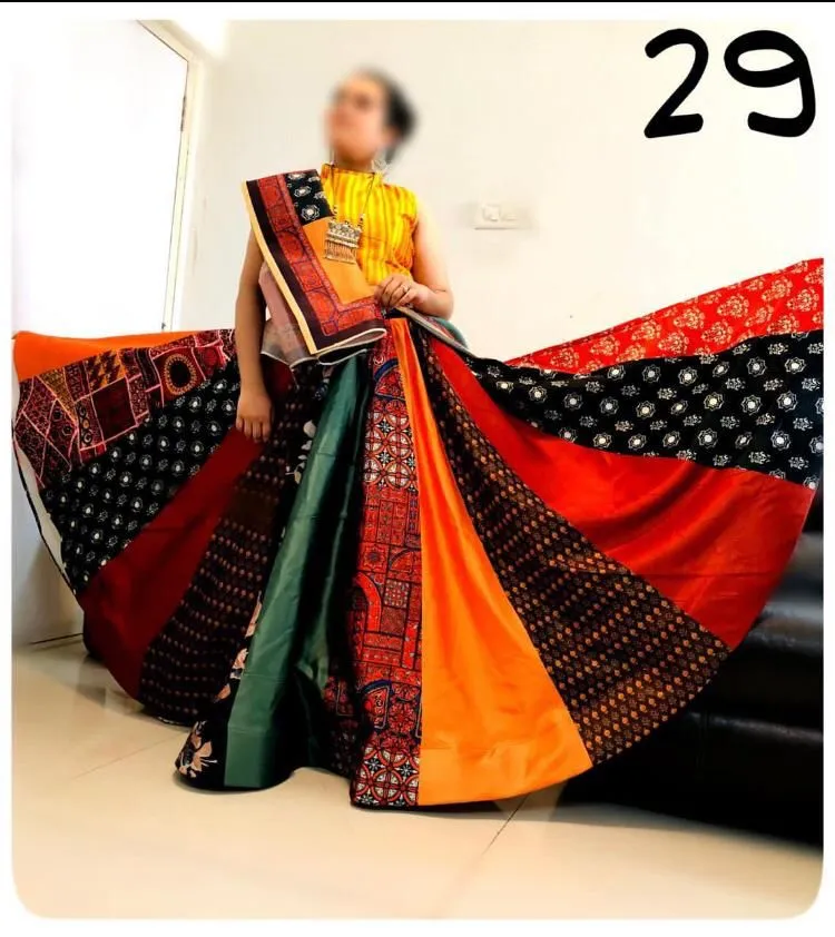 Party Wear Navratri Digital Print Lehenga Choli