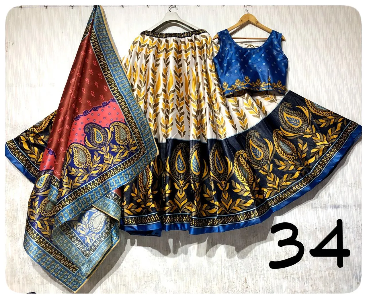 Party Wear Navratri Digital Print Lehenga Choli