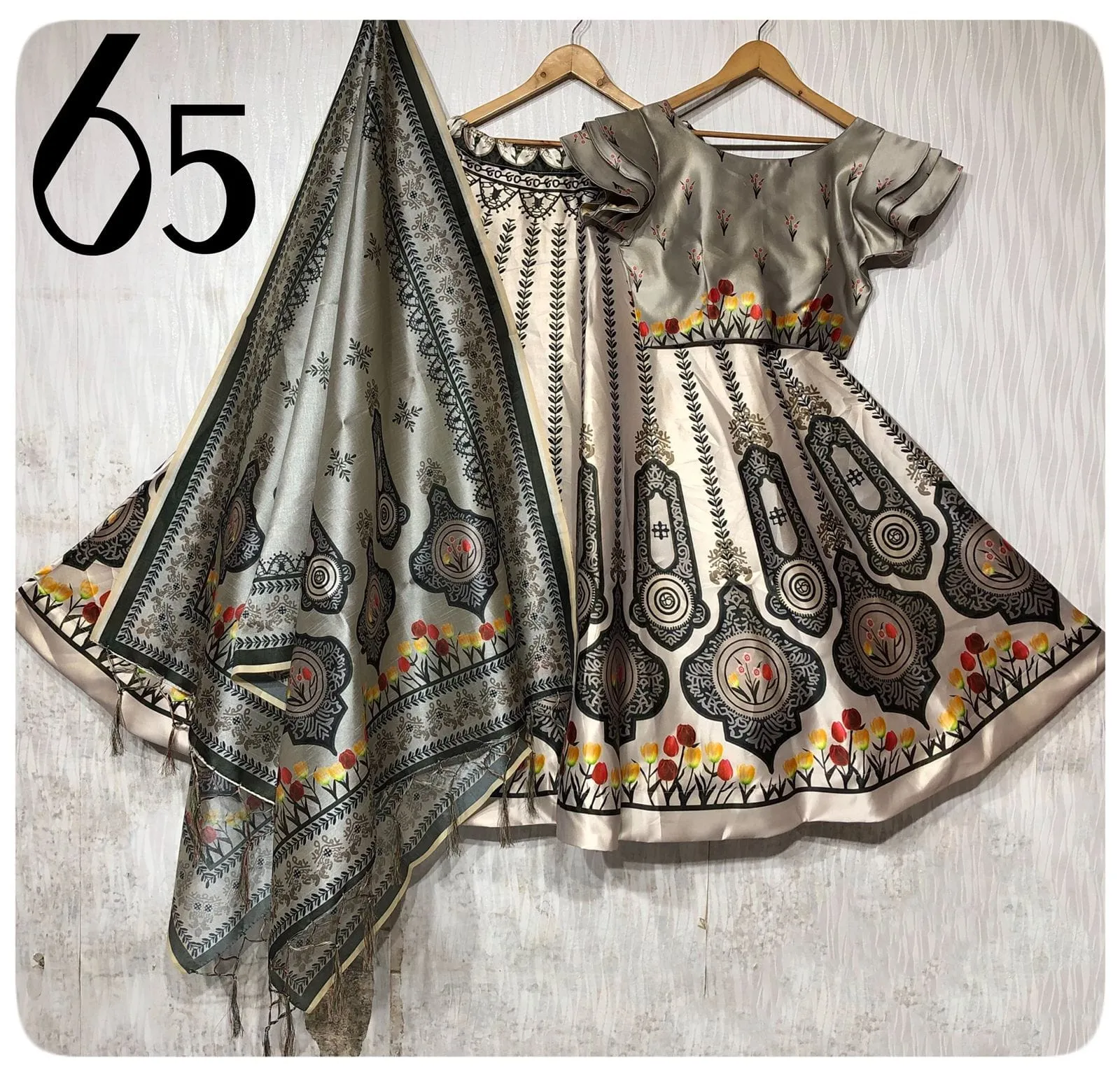 Party Wear Navratri Digital Print Lehenga Choli