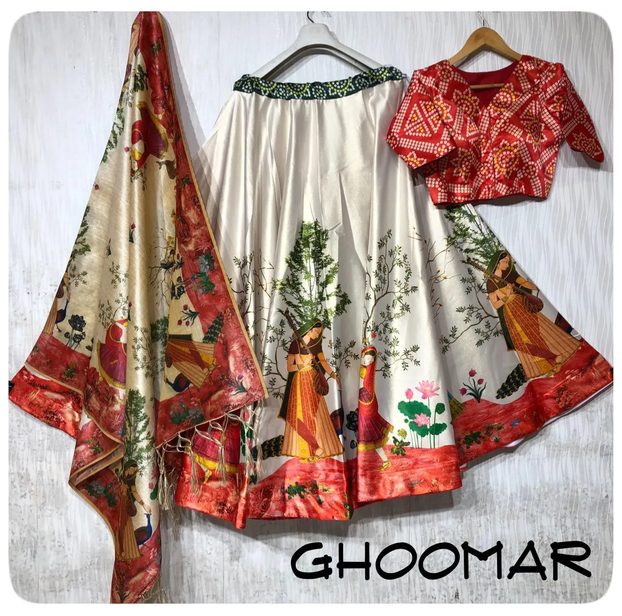 Party Wear Navratri Digital Print Lehenga Choli