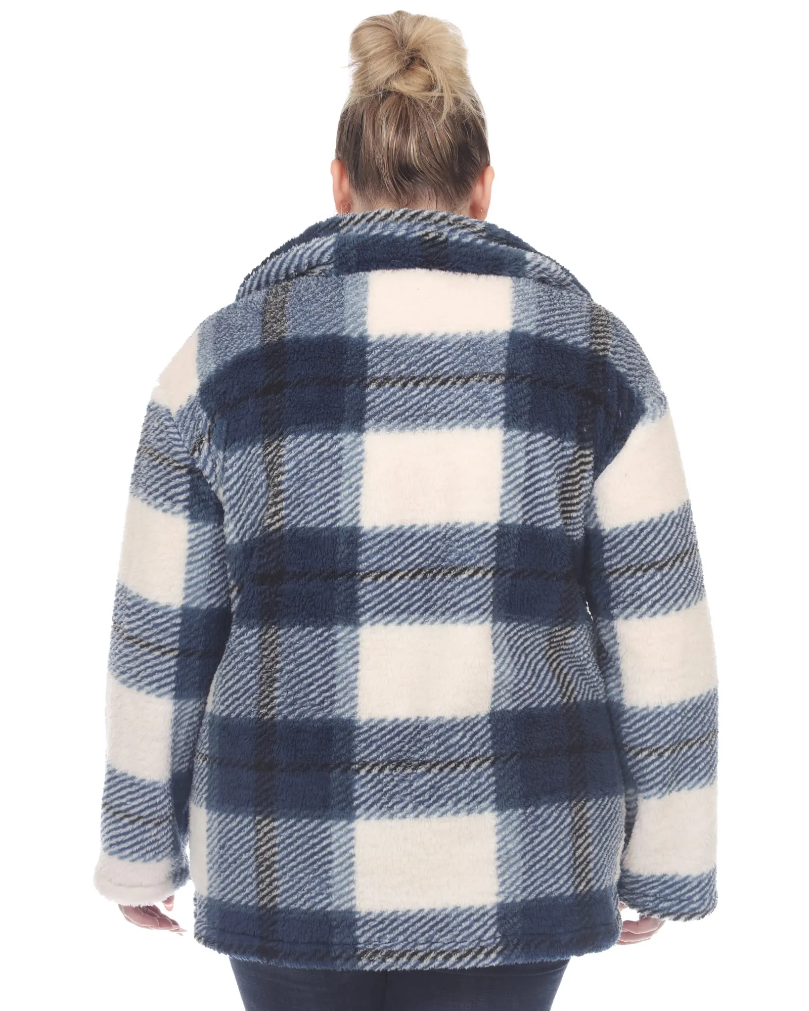 Plaid Shacket | Blue
