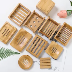 Wooden  Bamboo Soap Dishes